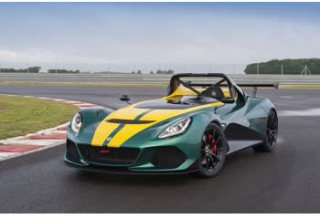 Full specifications and technical details 2016 Lotus 3-Eleven Race 3.5 V6 (466 Hp)