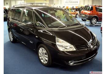 المواصفات والتفاصيل التقنية الكاملة 2006 Renault Grand Espace IV (Phase II, 2006) 3.5 V6 (241 Hp) Automatic