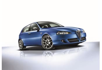 المواصفات والتفاصيل التقنية الكاملة 2007 Alfa Romeo 147 (facelift 2004) 5-doors 1.9 JTD (170 Hp)