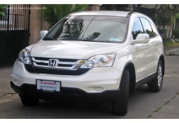 المواصفات والتفاصيل التقنية الكاملة 2009 Honda CR-V III (facelift 2009) 2.4 i-VTEC (180 Hp) AWD Automatic