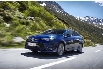 المواصفات والتفاصيل التقنية الكاملة 2015 Toyota Avensis III Wagon (facelift 2015) 1.8 Valvematic (147 Hp)