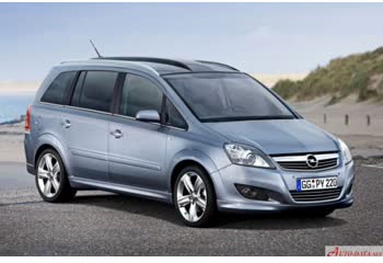 2008 Opel Zafira B (facelift 2008) 1.9 CDTI (120 Hp) thumb image