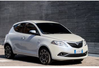 Full specifications and technical details 2015 Lancia Ypsilon (846, facelift 2015) 1.3 MultiJet2 (95 Hp) Start&Stop