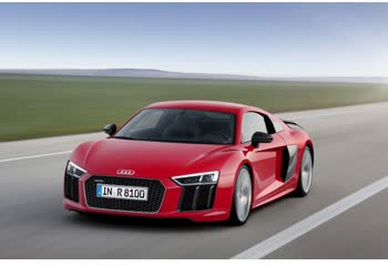 المواصفات والتفاصيل التقنية الكاملة 2015 Audi R8 II Coupe (4S) 5.2 FSI V10 (540 Hp) quattro S tronic