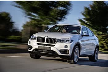 Full specifications and technical details 2014 BMW X6 (F16) 35i (306 Hp) xDrive Steptronic