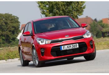 Full specifications and technical details 2017 Kia Rio IV Hatchback (YB) 1.25 MPI (84 Hp)