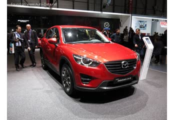 Full specifications and technical details 2015 Mazda CX-5 (facelift 2015) 2.2d (150 Hp) 4x4 Automatic