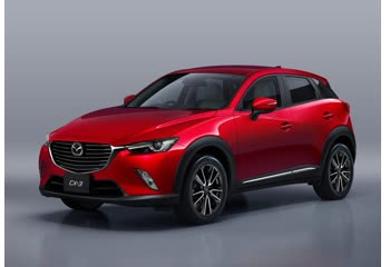 المواصفات والتفاصيل التقنية الكاملة 2015 Mazda CX-3 1.5d (105 Hp)