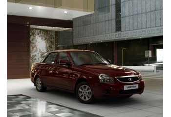 Full specifications and technical details 2013 Lada Priora I Sedan (facelift 2013) 1.6 (106 Hp) Automatic