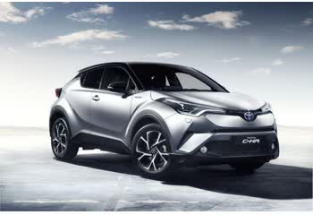 المواصفات والتفاصيل التقنية الكاملة 2016 Toyota C-HR I 1.2 (116 Hp) 4WD Multidrive S