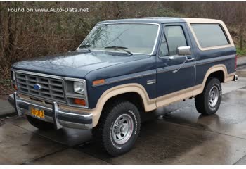 1980 Ford Bronco III 4.9 (122 Hp) AWD Automatic thumb image