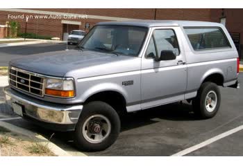 1992 Ford Bronco V 5.0 V8 (188 Hp) AWD Automatic thumb image