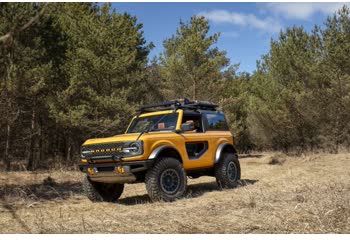 Full specifications and technical details 2020 Ford Bronco VI Two-door 2.7 EcoBoost V6 (310 Hp) 4x4 Automatic