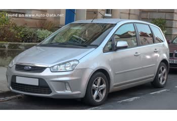 Full specifications and technical details 2007 Ford C-MAX (Facelift 2007) 1.8 16V (125 Hp)