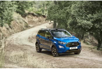 المواصفات والتفاصيل التقنية الكاملة 2017 Ford EcoSport II (facelift 2017) 1.5 TDCi (100 Hp)