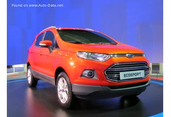 المواصفات والتفاصيل التقنية الكاملة 2016 Ford EcoSport II 1.0 EcoBoost (140 Hp)