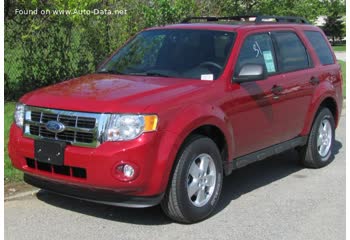 المواصفات والتفاصيل التقنية الكاملة 2008 Ford Escape II 2.3 L (145 Hp)