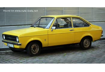 المواصفات والتفاصيل التقنية الكاملة 1974 Ford Escort II (ATH) 1.1 (48 Hp)