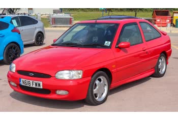 المواصفات والتفاصيل التقنية الكاملة 1995 Ford Escort VII Hatch (GAL,AFL) 1.6 i 16V 4X4 (90 Hp)