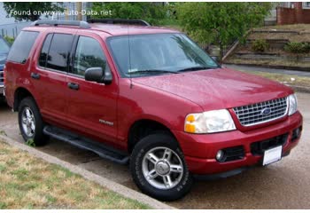 Full specifications and technical details 2003 Ford Explorer III 5.4 L 3V (303 Hp) AWD