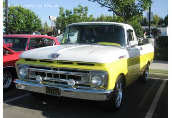 Full specifications and technical details 1960 Ford F-Series F-100 IV 4.8 292 V8 (160 Hp)