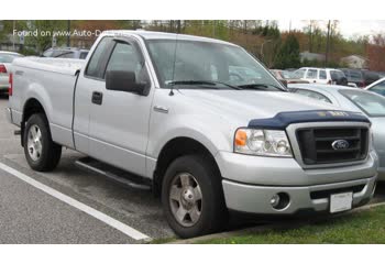 Full specifications and technical details 2005 Ford F-Series F-150 XI Regular Cab 4.2 V6 (202 Hp)