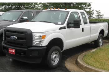 Full specifications and technical details 2011 Ford F-250 Super Duty III Super Cab Long box 6.7 V8 Power Stroke TD (400 Hp) 4x4 Automatic