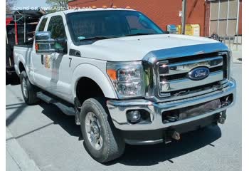 Full specifications and technical details 2011 Ford F-250 Super Duty III Super Cab Short box 6.2 V8 (385 Hp) Automatic