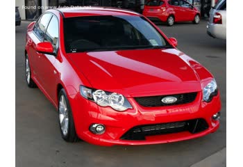 Full specifications and technical details 2008 Ford Falcon (FG) 4.0 DI-VCT (265 Hp) 5 Automatic