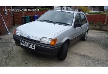 1989 Ford Fiesta III (Mk3) 1.6 i (110 Hp) thumb image