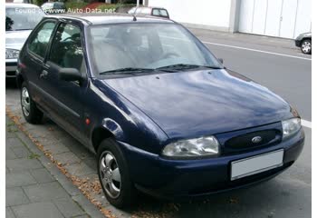 1996 Ford Fiesta IV (Mk4) 3 door 1.25i 16V (75 Hp) thumb image