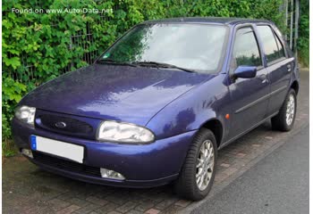 المواصفات والتفاصيل التقنية الكاملة 1998 Ford Fiesta IV (Mk4) 5 door 1.8 D (60 Hp)