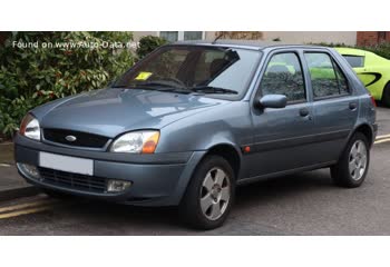 المواصفات والتفاصيل التقنية الكاملة 1999 Ford Fiesta V (Mk5) 3 door 1.3 i (60 Hp)