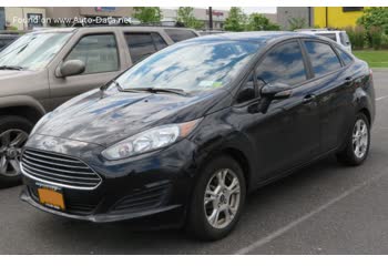 المواصفات والتفاصيل التقنية الكاملة 2015 Ford Fiesta VII Sedan (Mk7) 1.6 (120 Hp) PowerShift