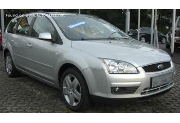 المواصفات والتفاصيل التقنية الكاملة 2005 Ford Focus Turnier II 1.6 TDCi HP (109 Hp)