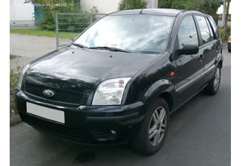 المواصفات والتفاصيل التقنية الكاملة 2002 Ford Fusion I 1.6 Duratec (100 Hp) Automatic