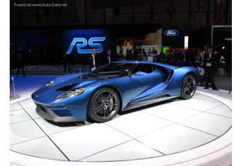 Vollständige Spezifikationen und technische Details 2017 Ford GT II 3.5 V6 (656 Hp) Automatic