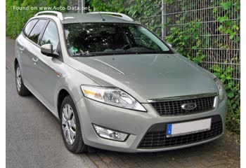 المواصفات والتفاصيل التقنية الكاملة 2007 Ford Mondeo III Wagon 2.3 i 16V (160 Hp)