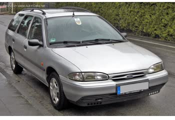 المواصفات والتفاصيل التقنية الكاملة 1993 Ford Mondeo I Wagon 1.8 i 16V (115 Hp)