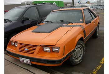 المواصفات والتفاصيل التقنية الكاملة 1978 Ford Mustang III 2.3i (106 Hp)