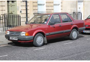 Full specifications and technical details 1983 Ford Orion I (AFD) 1.6 i (105 Hp)