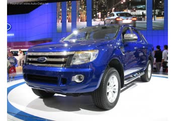 المواصفات والتفاصيل التقنية الكاملة 2009 Ford Ranger II Double Cab (facelift 2009) 2.5 TDCi (143 Hp) Automatic