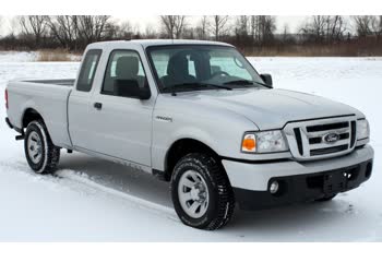 Full specifications and technical details 2009 Ford Ranger II Super Cab (facelift 2009) 2.5 TDCi (143 Hp) Automatic