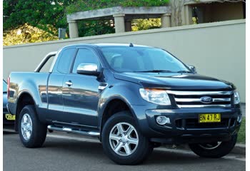 المواصفات والتفاصيل التقنية الكاملة 2011 Ford Ranger III Super Cab 3.2 TDCi (200 Hp) 4x4