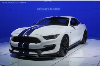 Vollständige Spezifikationen und technische Details 2016 Ford Shelby III GT 350 5.2 (533 Hp)