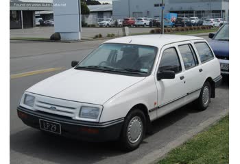 Full specifications and technical details 1985 Ford Sierra Turnier I 2.0 (115 Hp)