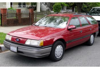 Full specifications and technical details 1986 Ford Taurus I Station Wagon 2.5 (89 Hp)