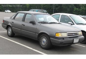 المواصفات والتفاصيل التقنية الكاملة 1987 Ford Tempo 2.3 (102 Hp)