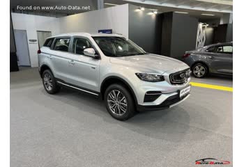 المواصفات والتفاصيل التقنية الكاملة 2021 Geely Atlas Pro 1.5T (177 Hp) Mild Hybrid 4WD DCT