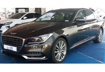 المواصفات والتفاصيل التقنية الكاملة 2016 Genesis G80 I 3.8 GDi (315 Hp) AWD Automatic